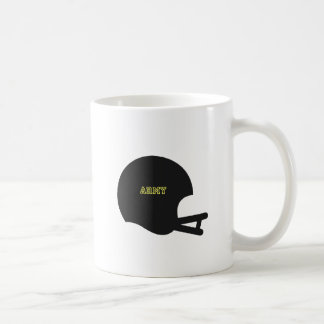 Army Black Knights Vintage Football Helmet Logo Coffee Mug