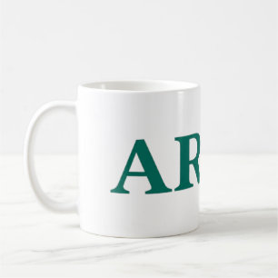 Army Bold Typography Military Style Minimal Text Coffee Mug