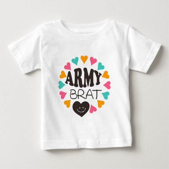 Army Brat Baby T-Shirt (Front)