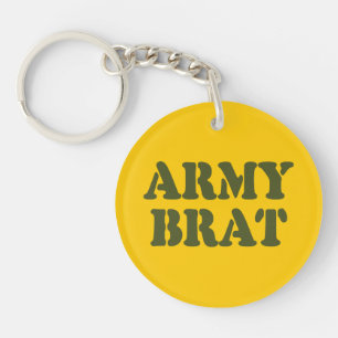 ARMY BRAT KEY RING