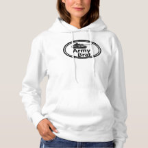 Army Brat print novelty with tank illustration