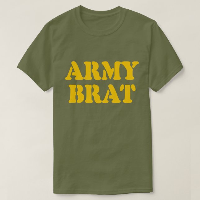 ARMY BRAT T-Shirt (Design Front)