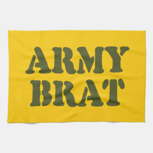 ARMY BRAT TEA TOWEL