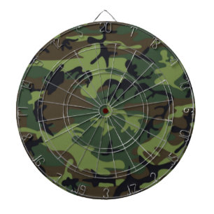 Army Camo Dartboard