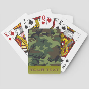Army Camo Playing Cards
