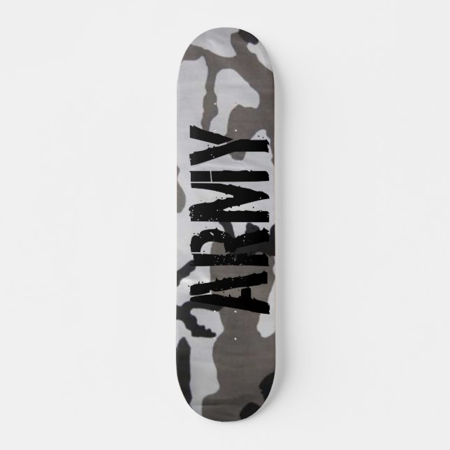 Army camo skateboard (Front)