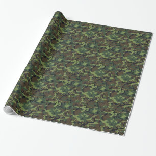 Army Camo Wrapping Paper