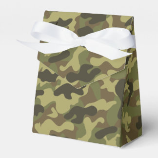 Army Camouflage Favour Box