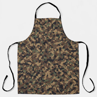 Army Camouflage Kitchen Cooking Apron