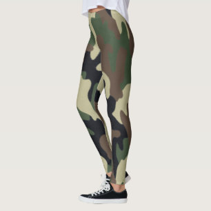 Army Camouflage Leggings