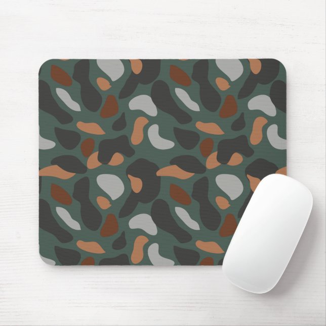 Army Camouflage Mouse Pad (With Mouse)