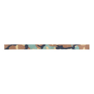 Army Camouflage Pattern Satin Ribbon