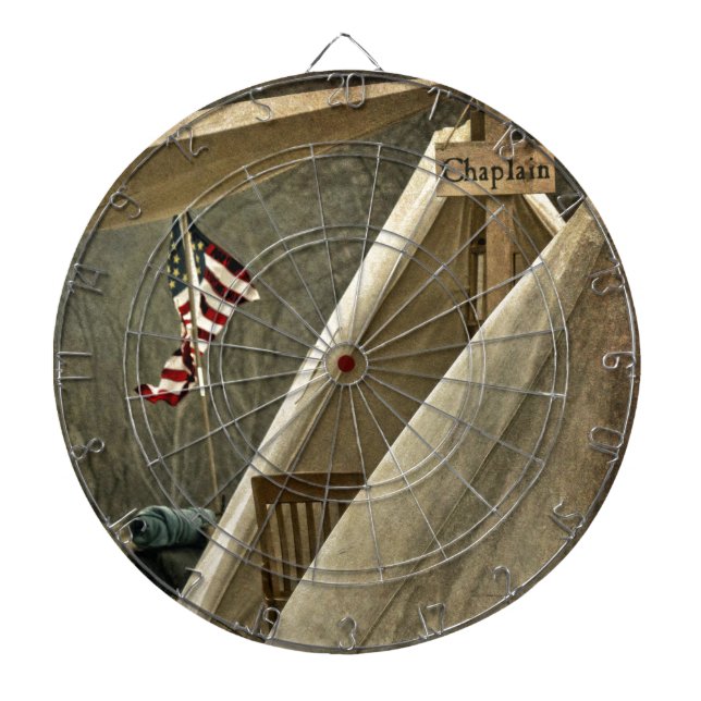 Army Chaplain Dartboard (Front)