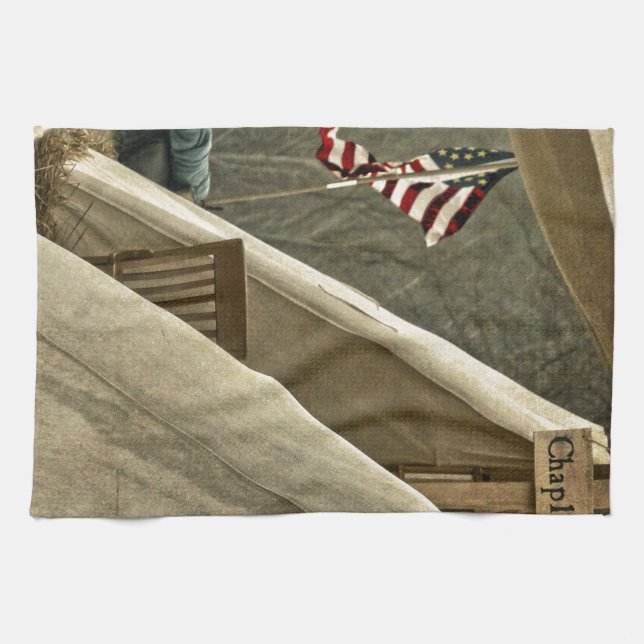 Army Chaplain Tea Towel (Horizontal)