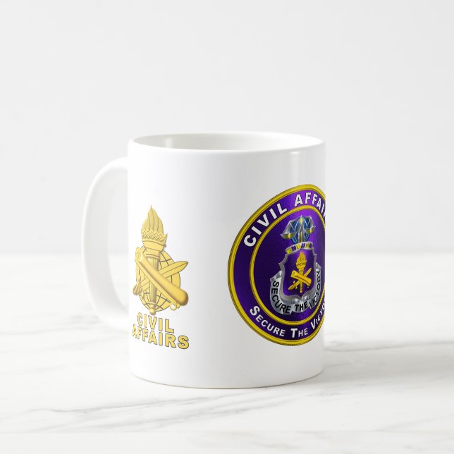  Army Civil Affairs   Coffee Mug (Front Left)