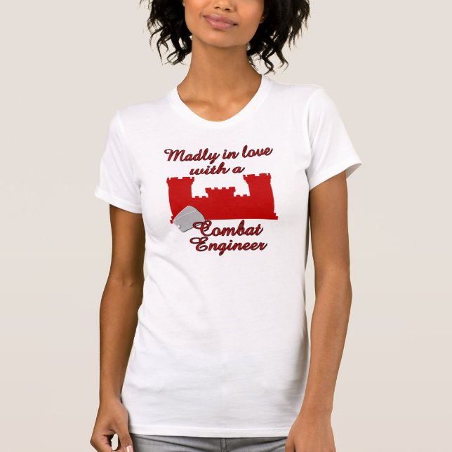 Army- Combat Engineer T-Shirt (Front)