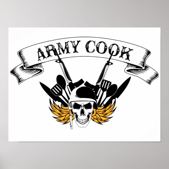 Army Cook Poster (Front)