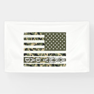 Army Dad Camo American Flag Vintage Shirt Design_1 Banner