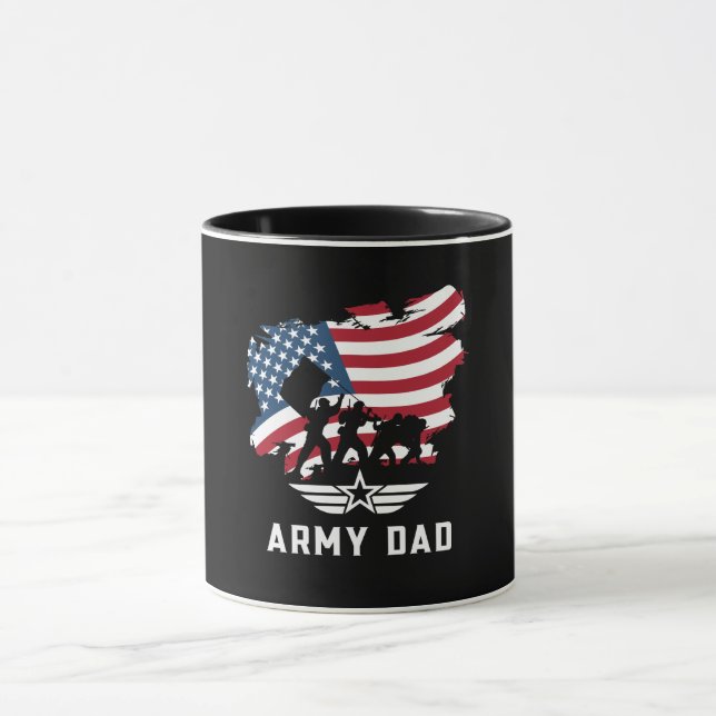 Army Dad Mug (Center)
