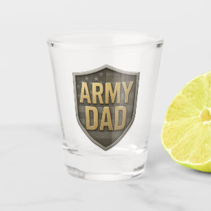 Army DAD Shot Glass