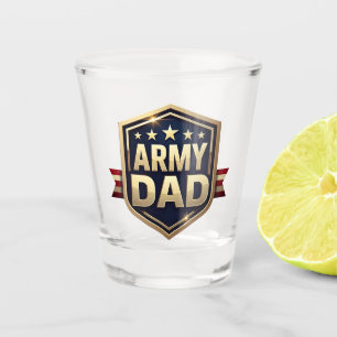 Army Dad Shot Glass