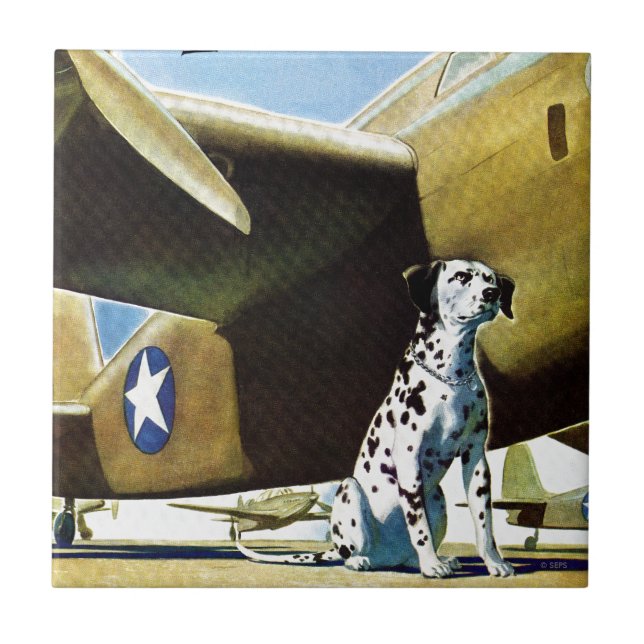 Army Dog Tile (Front)