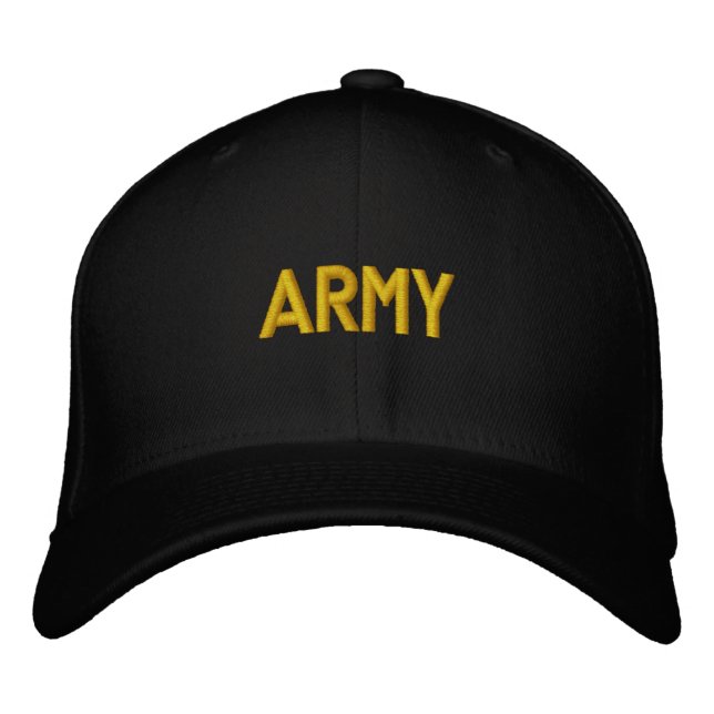ARMY EMBROIDERED HAT (Front)