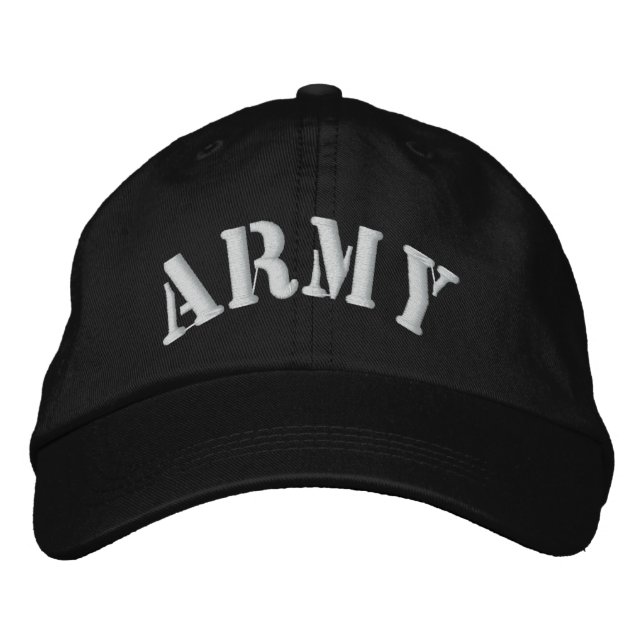 ARMY EMBROIDERED HAT (Front)