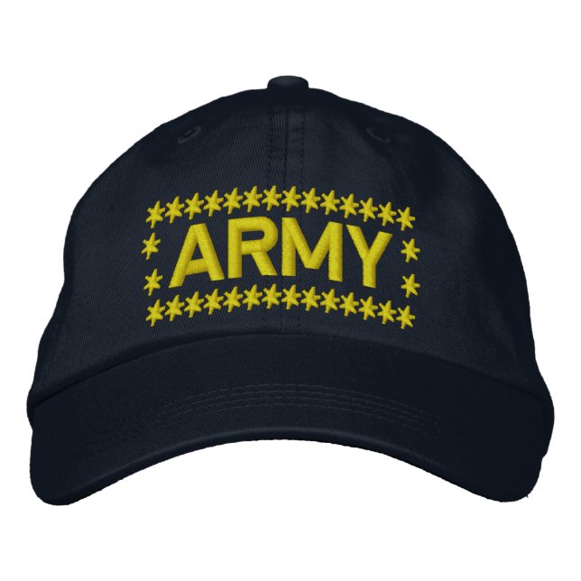 Army Embroidered Hat (Front)