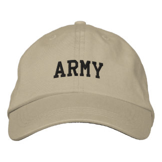 ARMY EMBROIDERED HAT