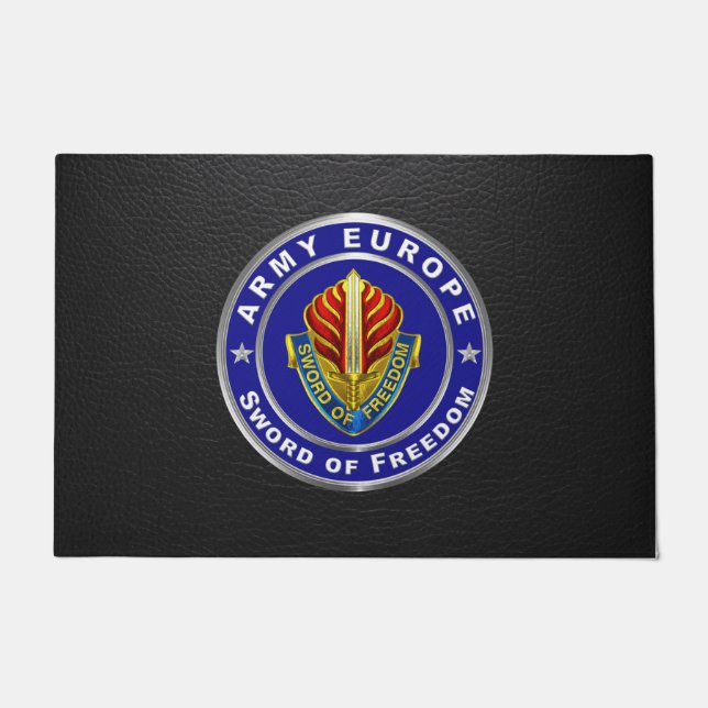 Army Europe USAREUR   Doormat (Front)