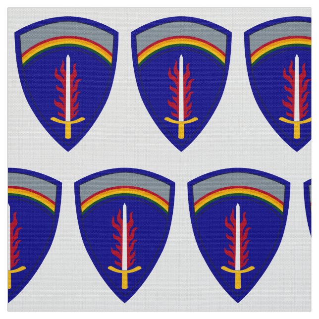 Army Europe USAREUR Fabric (Swatch)