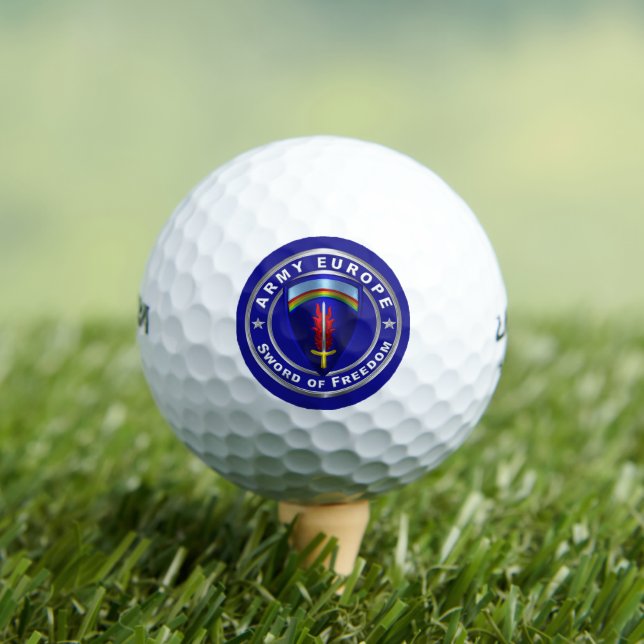 Army Europe USAREUR Golf Balls (Insitu Tee)