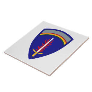 Army Europe USAREUR Insignia Ceramic Tile