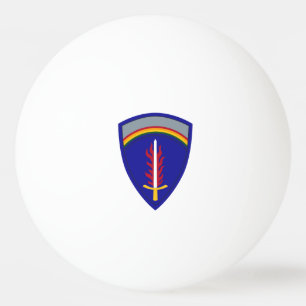 Army Europe USAREUR Insignia Ping Pong Ball