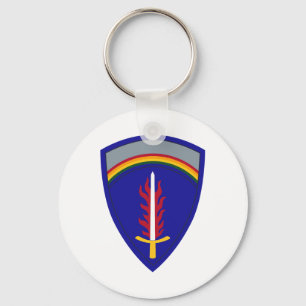 Army Europe USAREUR Key Ring