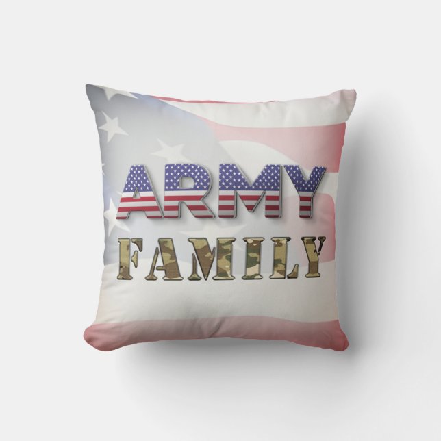Army Family  Cushion (Front)