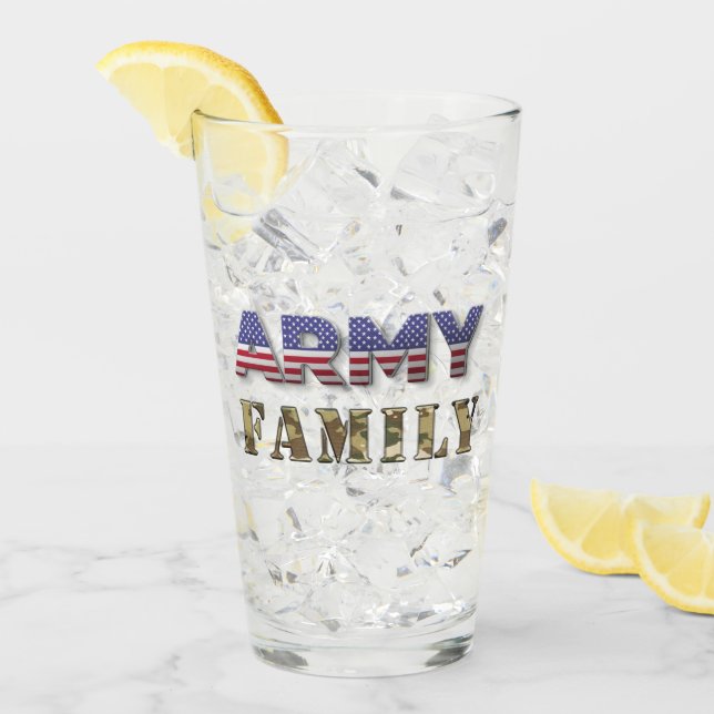 Army Family Glass (Front Ice)