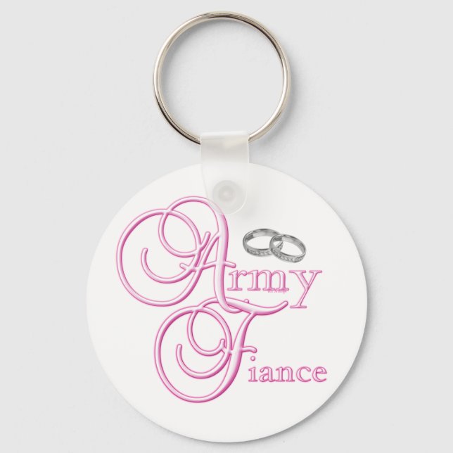 Army Fiance Key Ring (Front)