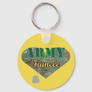 Army Fiancee Key Ring