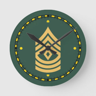 Army First Sergeant Clock