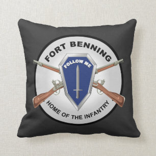Army - Fort Benning, GA - Home of the Infantry Cushion