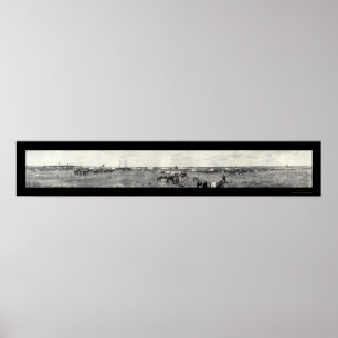 Army Fort Drum, NY Photo 1910 Poster