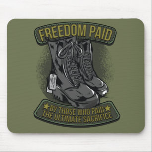 Army Freedom Mouse Pad