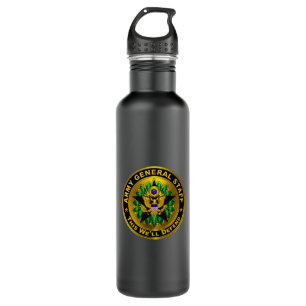 Army General Staff Badge  710 Ml Water Bottle
