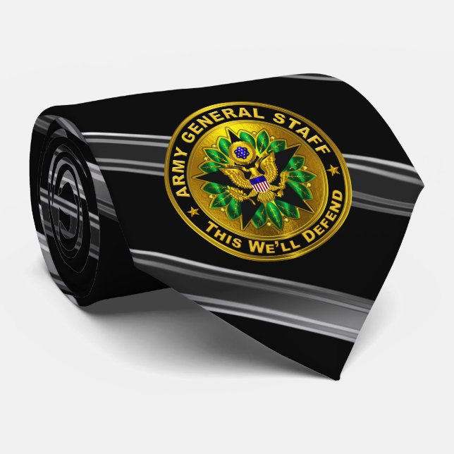 Army General Staff  Tie (Rolled)