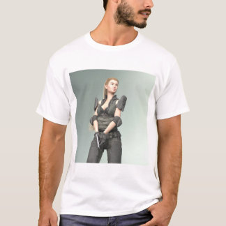 Army Girl 3 - Art Print T-Shirt