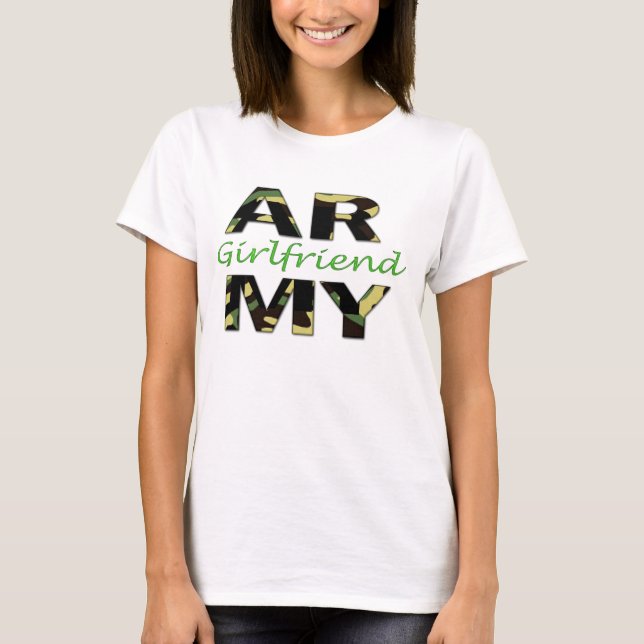Army Girlfriend T-Shirt (Front)