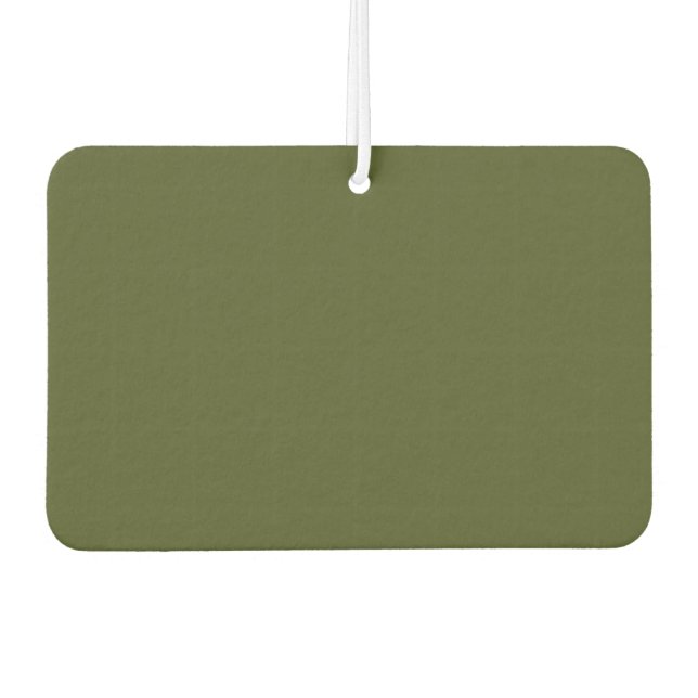 Army Green Air Freshener (Front)