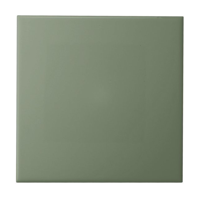 Army Green Color Tile (Front)